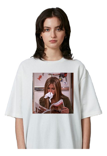 Remera Rachel Green Pañuelo Friends Personalizada Unisex