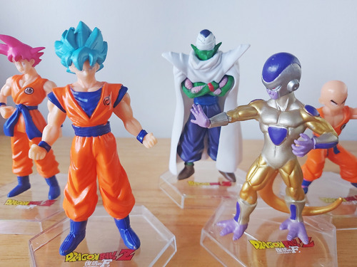Lote X5 Personajes Dragon Ball Z Super (Usado)