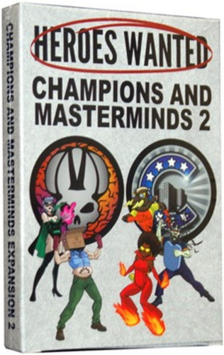 Champions Masterminds 2 - Expansão Jogo Heroes Wanted Action