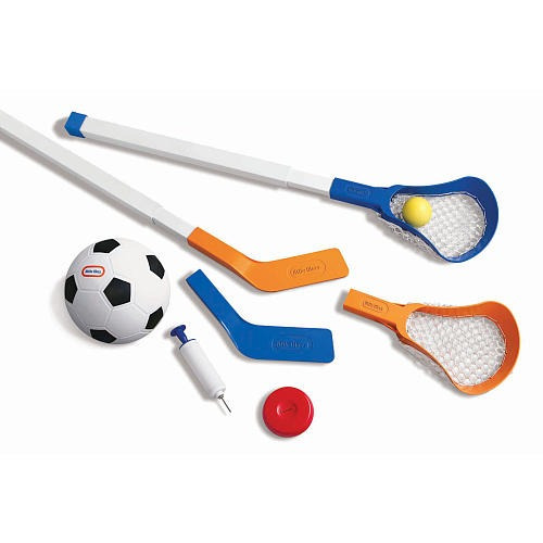 Little Tikes Fácil Score Fútbol Hockey Y Lacrosse Set