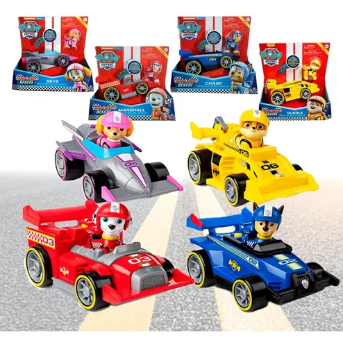 Paw Patrol Coche Deluxe Race&Go Con Sonido