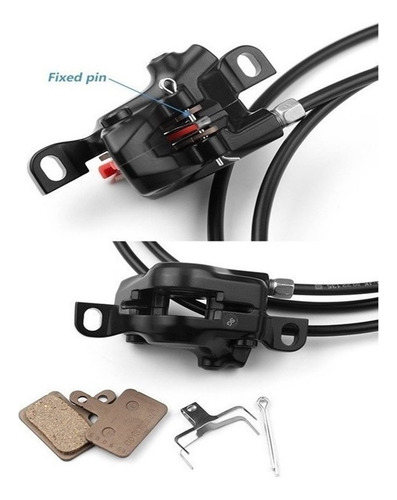 B Shimano Mt200 Brake Bike Mtb Juego De Frenos De Disco