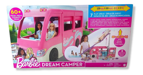 Barbie Camper De Lujo 3 En 1 Mattel Nuevo Envío Inmediato