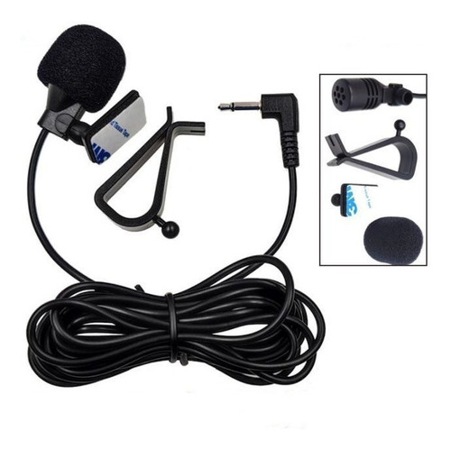 Microfono P Estereo Bluetooth 3.5mm Carro Audio Jvc Kenwood
