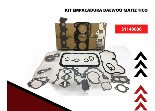 Kit Empacadura Daewoo Matiz Tico