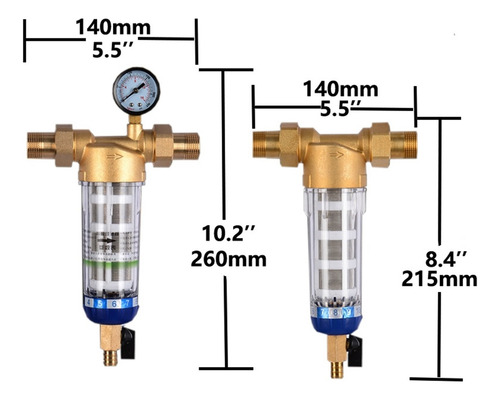 Purificador De Prefiltro, Filtro De Agua De Sedimentos