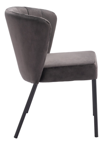 Silla De Comedor Aimee Gris Këssa Muebles