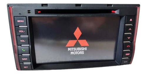 Central Multimídia Mitsubishi Pajero Full Completo Cor Preto