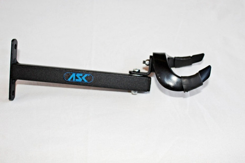 Imagem 2 de 10 de Suporte De Violao Parede Asp Aço P/ Guitarra Baixo Cavaco