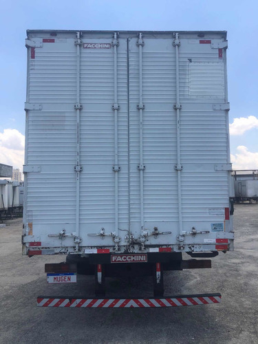 Mb L 1620 6x2 2007 Motor Novo Bau 10,5 Mugen Caminhoes