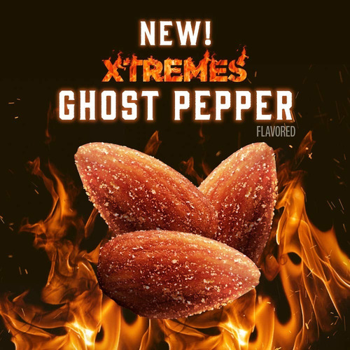 Almendras Muy Picantes Blue Diamond Xtremes Ghost Pepper Hot