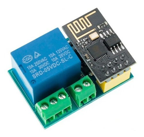 Rele Modulo Relay Wifi Relevador Domotica Esp-01s Esp8266