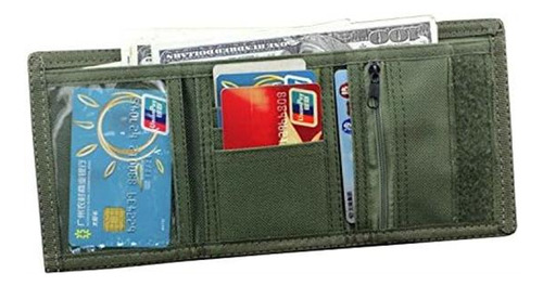 Army Fans Star Trifold Wallet Card Holder Monedero Y Cadena