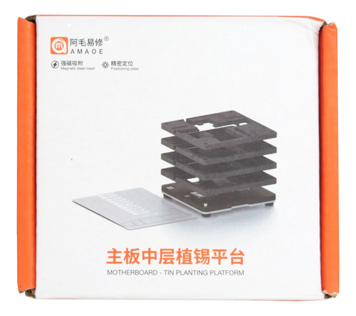 Plataforma Holder Reballing Stencil Amaoe Para Iphone X A 16