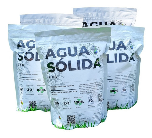 Agua Sólida Poliacrilato De Potasio Envío Gratis - 5 Kg