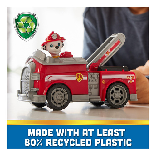 Vehículo Básico Sustentable De Marshall Paw Patrol Juguetes