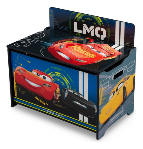 Caja Para Juguetes Cars Disney Deluxe