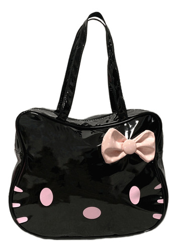 Bolsa De Mano Proof Water Pu 2023 Con Estampado Negro De Dib