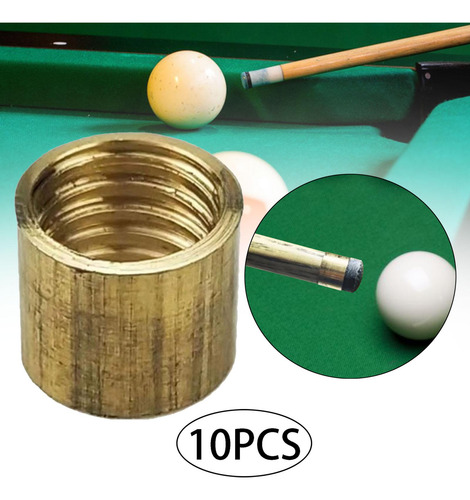 4 Juego De 10 Accesorios Para Mejorar De Billar 12mm