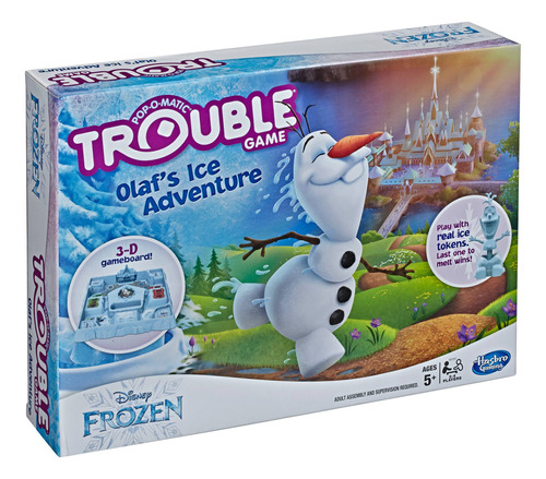 Juego De Mesa Trouble Disney Frozen Olaf Aventura En