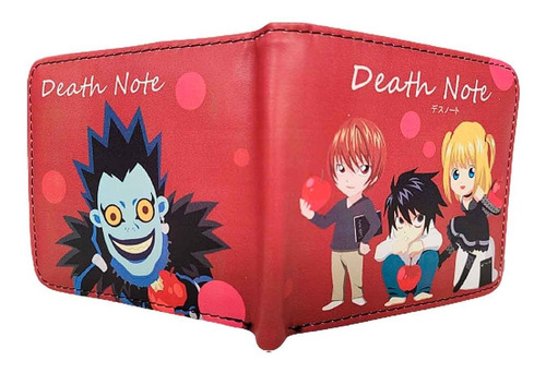 Billetera De Cuerina Death Note Chibi