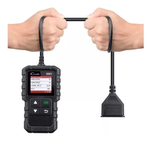 Imagen 4 de 4 de Scanner Launch Creader 3001 Obd2 Automotriz Escaner*eancarge