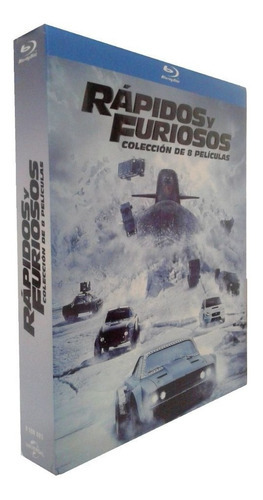 Rapidos Y Furiosos Coleccion 8 Ocho Peliculas Boxset Blu-ray