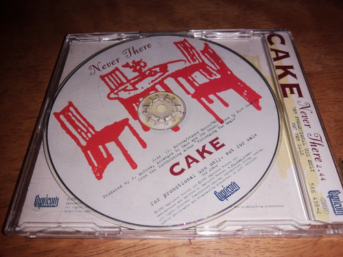 Cake Never There Cds Promo 