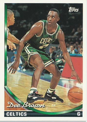 Barajita Dee Brown Topps 1993-94 #180 Celtics