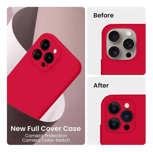 Funda De Teléfono Duradera Y Minimalista De Silicona De Color Sólido A Prueba De Golpes Para iPhone 16 Pro Max 15 14 13 12 11 Series