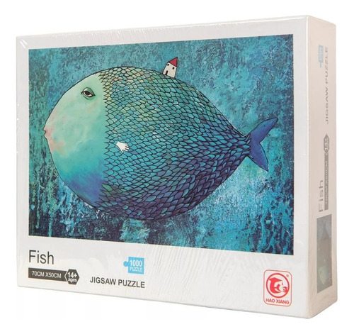 Juego Mesa Puzzle Rompecabezas Big Fish Pez Grande 1000 Pzas