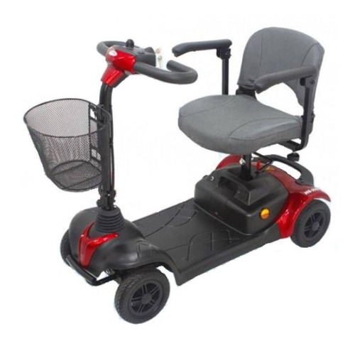 Scooter Scott S Ottobock Cadeira Motorizada Cor Vermelho