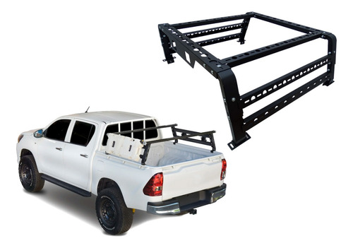 Rack Para Camioneta Pick Up Universal Ajustable Doble Barra