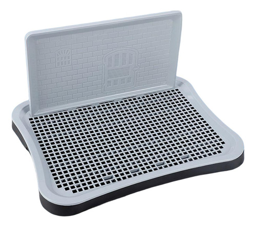 Inodoro Lavable Para Perros, Orinal Para Perros, Negro