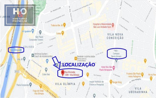 Imagem 7 de 11 de Conjunto Para Alugar, 45 M² 2 Salas - Vila Olímpia - São Paulo/sp - Cj0242