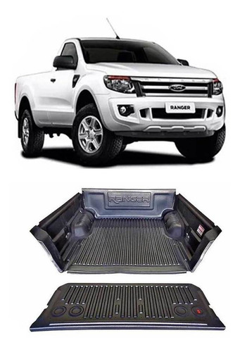 Cubre Caja Con Borde Ford Ranger 2013= C/simple  