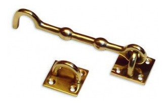 Gancho Contraviento(puert/ventan)bronce 100mm Ab Brass 