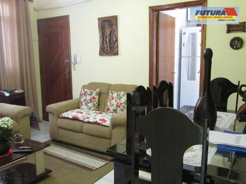 Imagem 3 de 19 de Apartamento À Venda, 70 M² Por R$ 390.000,00 - Boqueirão - Santos/sp - Ap0877