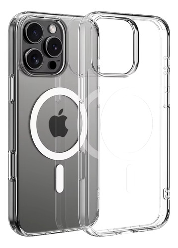 Funda Iphone 16 Pro Max Magnética Macsafe Transparente Iphone 16 Pro Max