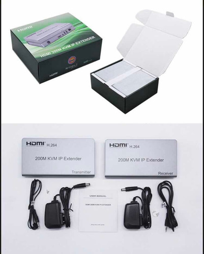 Tensor Hdmi 120 À 200mt Kvm Ip -usb