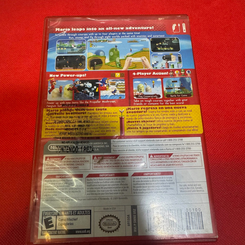 New Super Mario Bros Wii Nintendo Wii Original A (Usado)