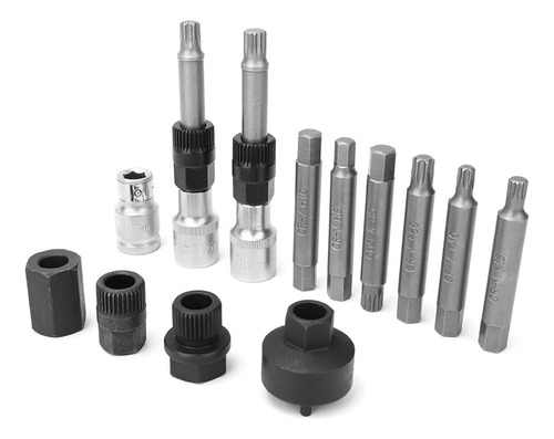 13*juego De Brocas Extracción Polea Rueda Libre Alternador