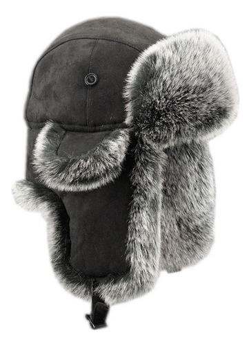 Gorra De Esquí Trapper Hat Bomber Hats Ushanka De Piel Sinté