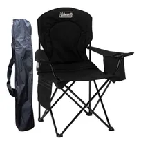 Comprar Silla Plegable Coleman Camping Enfriadora Director Grande Color Negro