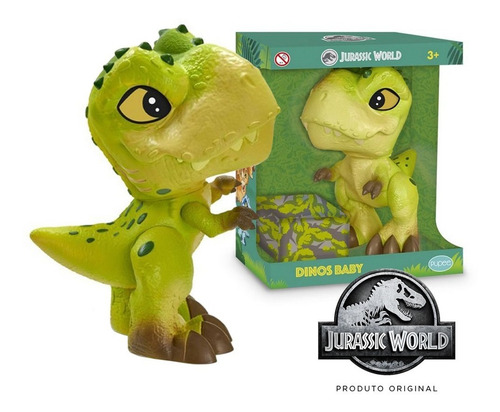 Imagem 2 de 7 de Dinossauro T-rex - Dinos Baby Universal Jurassic World