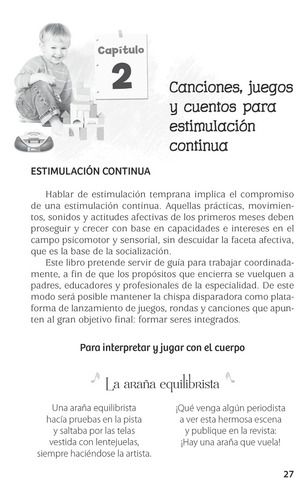 Juegos Y Canciones Para La Estimulación Temprana Trillas