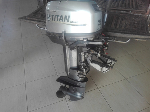 Motor Fuera De Borda Titan 28 Hp Impecable