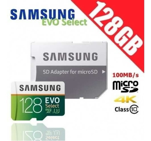 Imagen 1 de 1 de Memoria Micro Sd Samsung 128 Gb