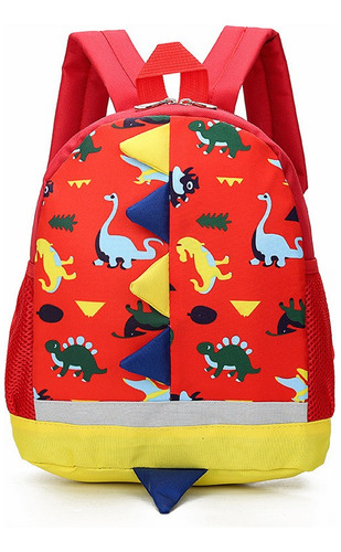 Mochila Escolar Infantil De Dinosaurios De Dibujos Animados