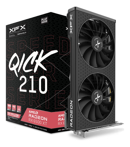 Tarjeta Gráfica Xfx Speedster Qick210 Radeon Rx 6500xt 4gb G